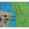 Sanskriti Vintage Heavy Indian Sarees 100% Pure Silk Printed Sari 5 Yard Sustainable Fabric