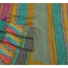 Load image into Gallery viewer, Sanskriti Vintage Heavy Green Sarees Pure Tussar Silk Printed Sarees Fabric

