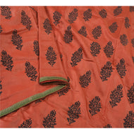 Sanskriti Vintage Heavy Sarees 100% Pure Tussar Silk Brasso Sari 5 Yard Fabric