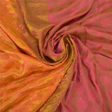 Load image into Gallery viewer, Sanskriti Vintage Pink Heavy Wedding Sarees Pure Silk Woven Zari Sari Fabric
