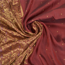 Load image into Gallery viewer, Sanskriti Vintage Heavy Sarees 100% Pure South Silk Woven Brocade Sari Fabric
