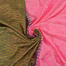 Load image into Gallery viewer, Sanskriti Vintage Saffron Heavy Sarees Art Silk Woven Dharmavaram Sari Fabric

