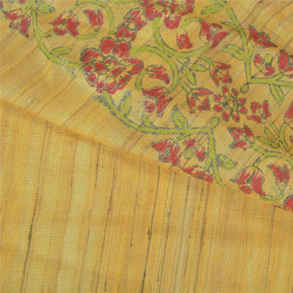 Sanskriti Vintage Heavy Sarees Pure Handloom Silk Embroidered Woven Sari Sustainable Fabric