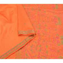 Load image into Gallery viewer, Sanskriti Vintage Peach Heavy Sarees 100% Pure Silk Woven Zari Sari Fabric
