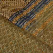 Load image into Gallery viewer, Sanskriti Vintage Blue Heavy Sarees Pure Silk Hand-Woven Tanchoi Sari Fabric
