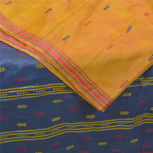 Load image into Gallery viewer, Sanskriti Vintage Saffron Heavy Indian Sarees Pure Silk Hand-Woven Sari Fabric
