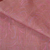Sanskriti Vintage Pink Heavy Wedding Sarees Pure Silk Woven Brocade Sari Sustainable Fabric