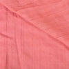 Sanskriti Vintage Pink Indian Sarees 100% Pure Silk Hand Beaded Sari Sustainable Fabric