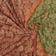 Load image into Gallery viewer, Sanskriti Vintage Heavy Sarees Pure Georgette Silk Hand Beaded Woven Sari Fabric
