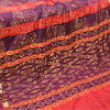 Sanskriti Vintage Purple Heavy Indian Sarees Pure Silk Woven Zari Sari Sustainable Fabric