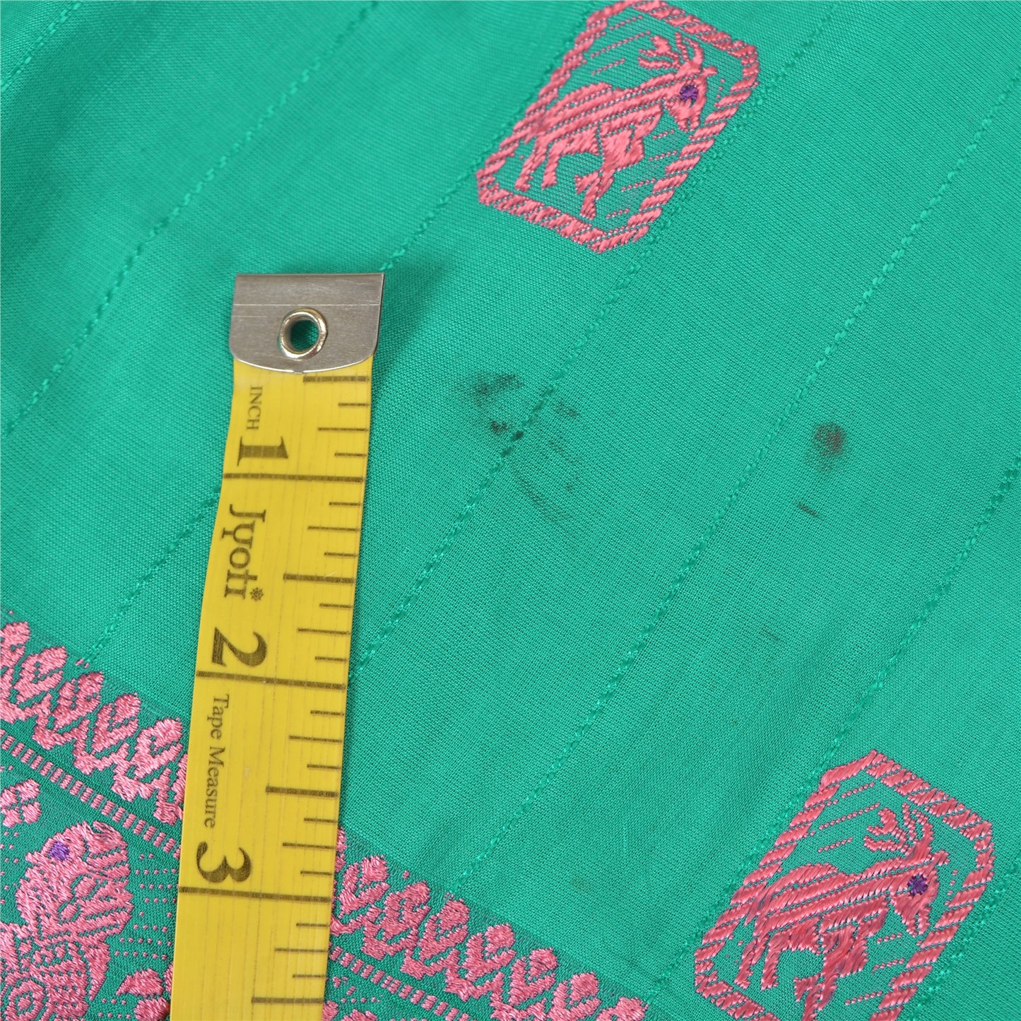 Санскритские винтажные зеленые тяжелые сари из 100% чистого шелка, тканые сари Балучари, экологически чистая ткань