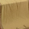 Sanskriti Vintage Beige Heavy Sarees Pure Georgette Silk Hand Beaded Sari Sustainable Fabric