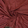 Sanskriti Vintage Dark Red Heavy Sarees Pure Silk Embroidered Animal Sari Sustainable Fabric