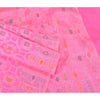 Sanskriti Vintage Pink Heavy Indian Sarees Blend Silk Woven Sari 5 Yard Sustainable Fabric