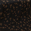 Sanskriti Vintage Black Bollywood Sarees Pure Georgette Hand Beaded Sari Sustainable Fabric