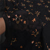 Sanskriti Vintage Black Bollywood Sarees Pure Georgette Hand Beaded Sari Sustainable Fabric