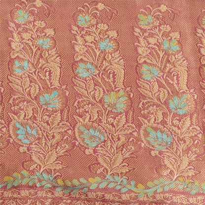 Sanskriti Vintage Red Wedding Sarees 100% Pure Silk Woven Special Sari Sustainable Fabric