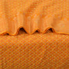 Sanskriti Vintage Yellow Indian Sarees Pure Silk Woven Premium Sari Sustainable Fabric