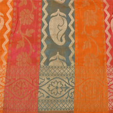 Load image into Gallery viewer, Sanskriti Vintage Multicolor Indian Sarees Pure Silk Woven Sari 5 Yard Fabric
