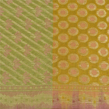 Load image into Gallery viewer, Sanskriti Vintage Sarees Pure Silk Woven Brocade/Banarasi Special Sari Fabric
