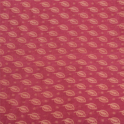 Sanskriti Vintage Pink/Lilla Sarees Pure Silke Woven Jamdani Special Sari Sustainable Stof