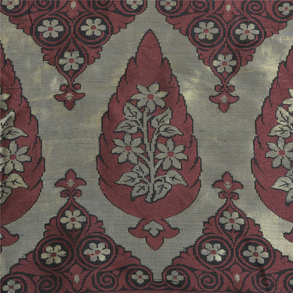 Sanskriti Vintage Black Indian Sarees 100% Pure Silk Woven Premium Sari Sustainable Fabric