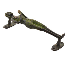 Load image into Gallery viewer, Antique Vintage Look Door Handle Sculpture Handcrafted Solid Brass Pulls
