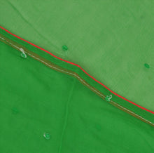 Load image into Gallery viewer, Sanskriti New Dupatta Long Scarf Chiffon Silk Green Hijab Embroidered Wrap Veil
