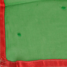 Load image into Gallery viewer, Sanskriti New Dupatta Long Scarf Chiffon Silk Green Hijab Embroidered Wrap Veil
