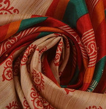 Load image into Gallery viewer, New Indian Saree Art Silk Woven Hand Beaded Craft Fabric Sari With Blouse Piece
