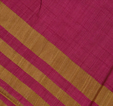 Load image into Gallery viewer, Sanskriti New Indian Saree Cotton Woven Pink Craft Fabric Sari With Blouse Piece
