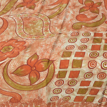 Load image into Gallery viewer, Sanskriti Vintage Brown Sarees Art Silk Fabric Craft Printed Sewing Soft Sari
