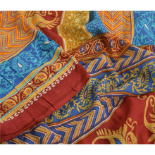 Load image into Gallery viewer, Sanskriti Vintage Multi Sarees Pure Cotton Printed Sari 5yd Floral Craft Fabric
