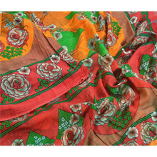 Load image into Gallery viewer, Sanskriti Vintage Multi Indian Sarees Pure Cotton Printed Sari 5yd Craft Fabric

