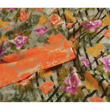 Load image into Gallery viewer, Sanskriti Vintage Sarees Indian Multi Digital Printed Cotton Sari Craft Fabric
