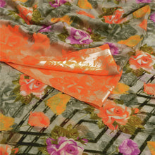 Load image into Gallery viewer, Sanskriti Vintage Sarees Indian Multi Digital Printed Cotton Sari Craft Fabric
