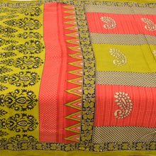 Load image into Gallery viewer, Sanskriti Vintage Sarees Indian Multi Printed 100% Pure Cotton Sari Craft Fabric
