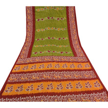 Load image into Gallery viewer, Sanskriti Vintage Multi Color Sarees Pure Cotton Batik Printed Sari Craft Fabric
