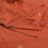 Sanskriti Vintage Sarees Orange Embroidered Pure Cotton Sari Woven Craft Sustainable Fabric
