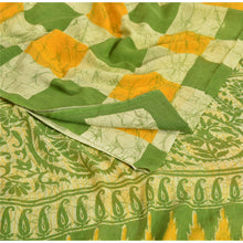 Load image into Gallery viewer, Sanskriti Vintage Sarees Indian Multi Pure Cotton Printed Sari Soft Craft Fabric
