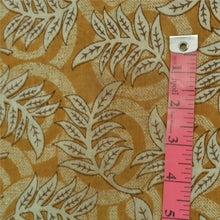 Load image into Gallery viewer, Sanskriti Vintage Sarees Heena-Green 100% Pure Cotton Printed Sari Craft Fabric
