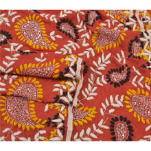 Load image into Gallery viewer, Sanskriti Red Heavy Dupatta Georgette Hand Embroidered Phulkari OOAK Wrap Stole
