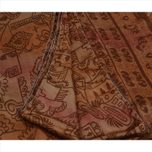 Load image into Gallery viewer, Sanskriti Vintage Indian 100% Pure Satin Silk Saree Multi Color Printed Sari 5 Yard Fabric

