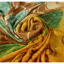 Load image into Gallery viewer, Sanskriti Vintage China Silk Saree Multi Color Printed Sari Craft 5 Yard Fabric
