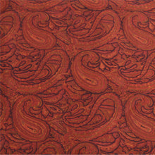 Load image into Gallery viewer, Sanskriti Vintage Sarees Indian Orange Pure Silk Printed Sari 5yd Craft Fabric
