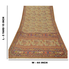 Load image into Gallery viewer, Sanskriti Vintage Indian Sarees Art Silk Printed Sari Craft Sewing Soft Fabric

