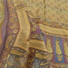 Load image into Gallery viewer, Sanskriti Vintage Indian Sarees Pure Silk Floral Printed Sari Craft 5YD Fabric
