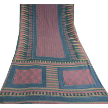 Load image into Gallery viewer, Sanskriti Vintage Pink Indian Sarees Art Silk Floral Printed Sari Craft Fabric
