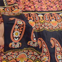 Load image into Gallery viewer, Sanskriti Vintage Sarees Dusty Pink Art Silk Indian Printed Sari Craft Fabric
