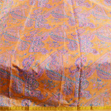 Load image into Gallery viewer, Sanskriti Vintage Green Sarees Art Silk Printed Zari Border Sari Craft Fabric
